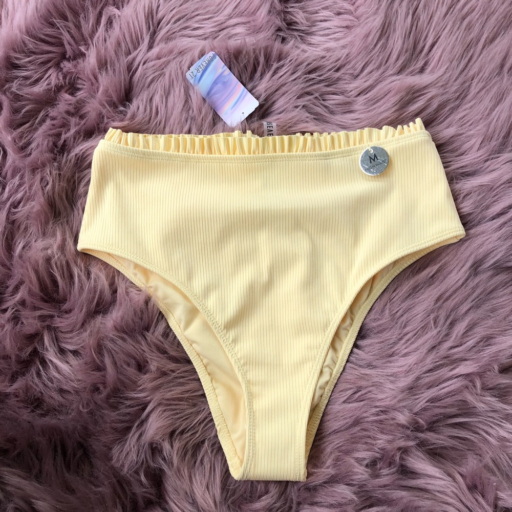 Forever 21 Highwaisted Ribbed Bikini